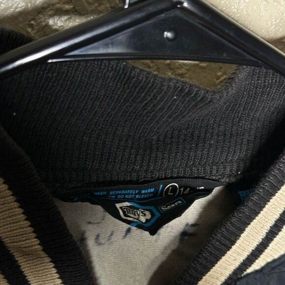 Vintage 80s Sears Raiders Satin Bomber Youth Large - Picture 5 of 6